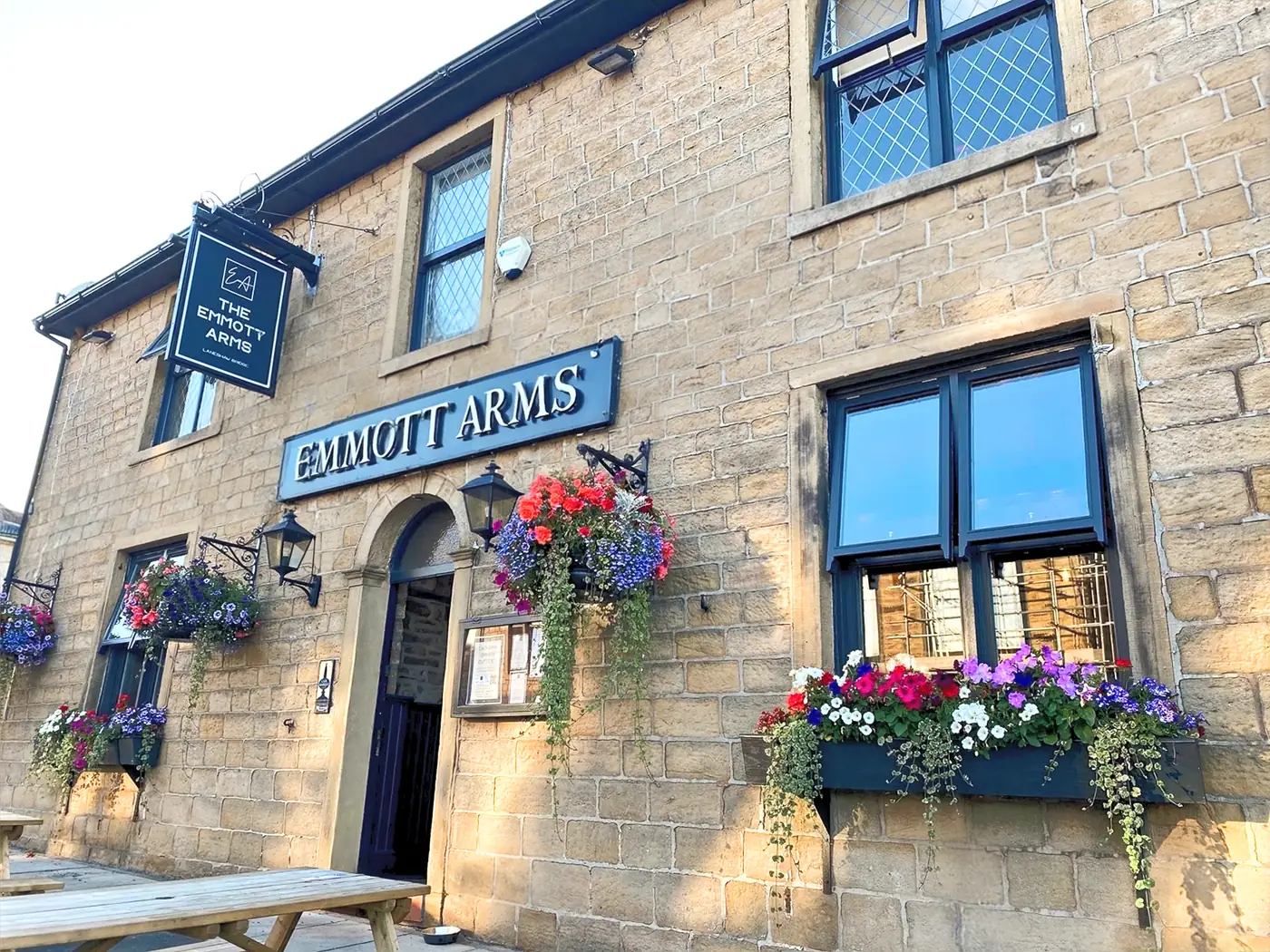 Dining at The Emmott Arms in Laneshaw Bridge